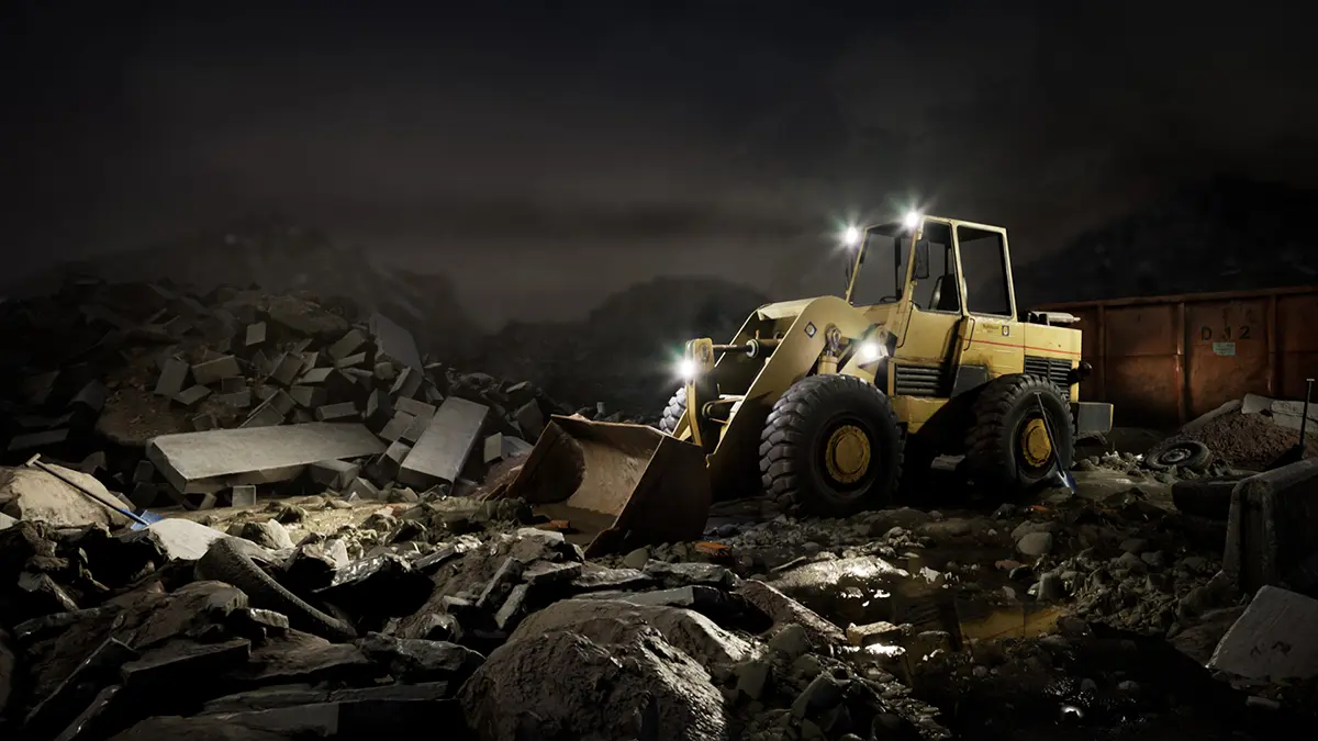 Construction Site: Loader